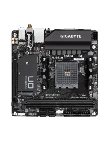 Gigabyte A520I AC scheda madre AMD A520 Socket AM4 mini ITX