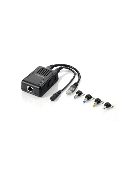 LevelOne POS-1002 divisore di rete Nero Supporto Power over Ethernet (PoE)