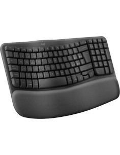 Logitech Wave Keys tastiera Ufficio RF senza fili + Bluetooth QWERTY Italiano Grafite 2