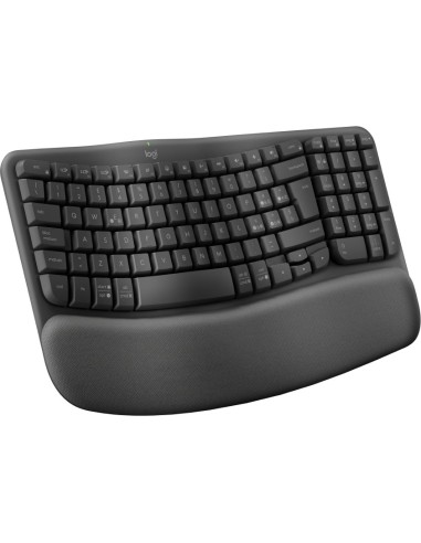 Logitech Wave Keys tastiera Ufficio RF senza fili + Bluetooth QWERTY Italiano Grafite