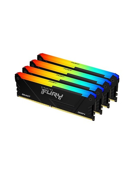 Kingston Technology FURY 32GB 3200MT s DDR4 CL16 DIMM (Kit da 4) Beast RGB