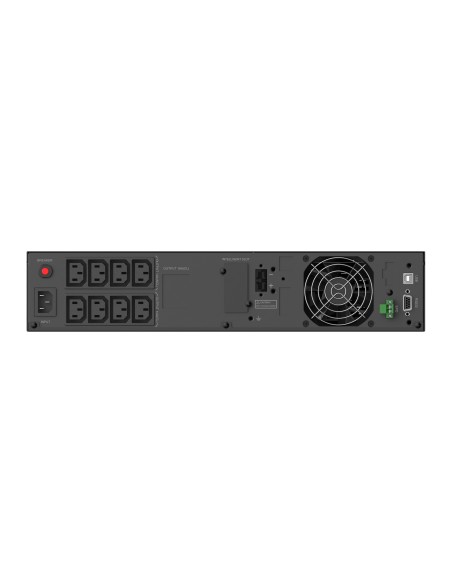 Conceptronic ZEUS51E2K gruppo di continuità (UPS) Doppia conversione (online) 2 kVA 2000 W 8 presa(e) AC