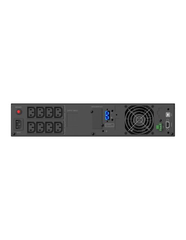 Conceptronic ZEUS51E1K gruppo di continuità (UPS) Doppia conversione (online) 1 kVA 1000 W 8 presa(e) AC