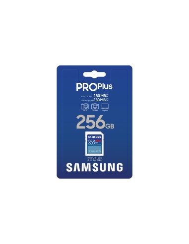 Samsung PRO Plus SD Card - Scheda di memoria 256GB (2023)