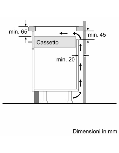 Bosch Serie 4 PVQ611BB6E Piano cottura a induzione 60 cm Nero, senza profili