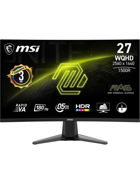 MSI MAG 27CQ6F Monitor PC 68,6 cm (27") 2560 x 1440 Pixel Quad HD LCD Nero