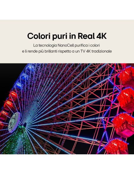 LG NanoCell 55'' Serie NANO82 55NANO82T6B, TV 4K, 3 HDMI, SMART TV 2024