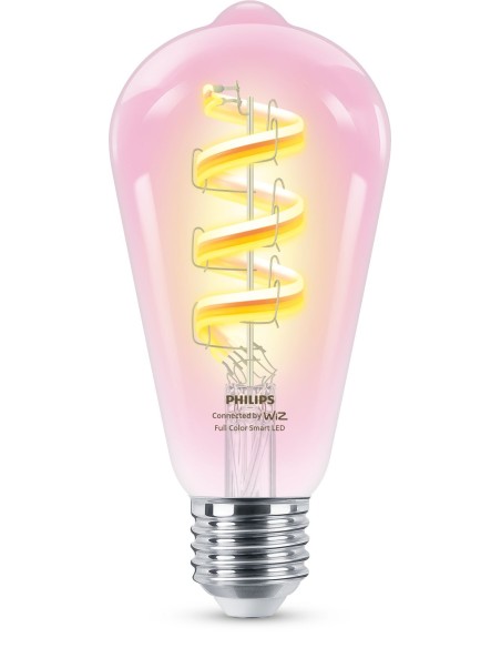 Philips Lampadina trasparente a filamento 40 W ST64 E27