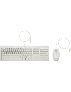 HP 225 Wired Mouse and Keyboard Combo White