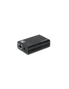 LevelOne POS-5000 divisore di rete Nero Supporto Power over Ethernet (PoE)