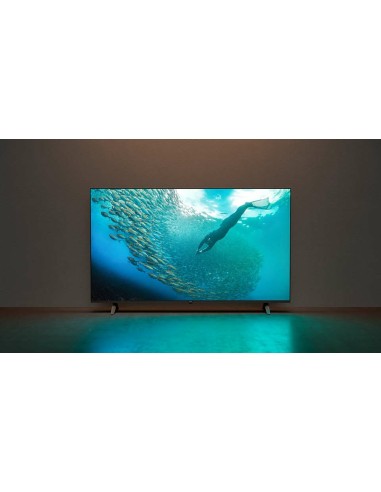 Philips 55PUS7009 12 TV 139,7 cm (55") 4K Ultra HD Smart TV Wi-Fi Cromo