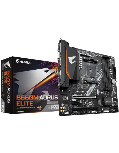 Gigabyte B550M AORUS ELITE scheda madre AMD B550 Socket AM4 micro ATX