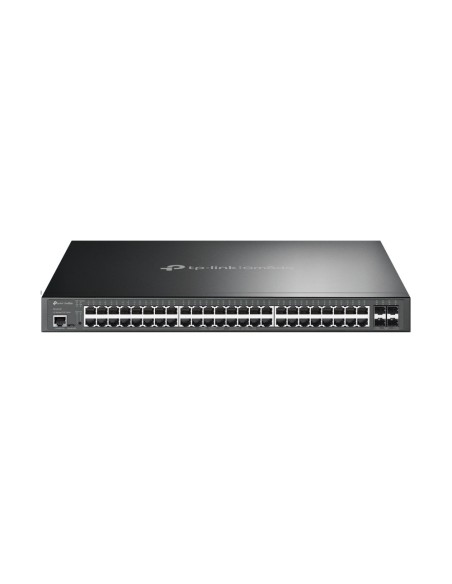 TP-Link Omada SG3452XP switch di rete Gestito L2+ Gigabit Ethernet (10 100 1000) Supporto Power over Ethernet (PoE) 1U Nero