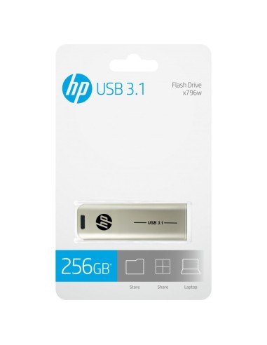 HP x796w unità flash USB 256 GB USB tipo A 3.2 Gen 1 (3.1 Gen 1) Argento