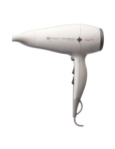 GA.MA Phon Diamond Ceramic  2300 W, tecnologia agli ioni, anti effetto crespo, componenti interni in ceramica ideale capelli 2