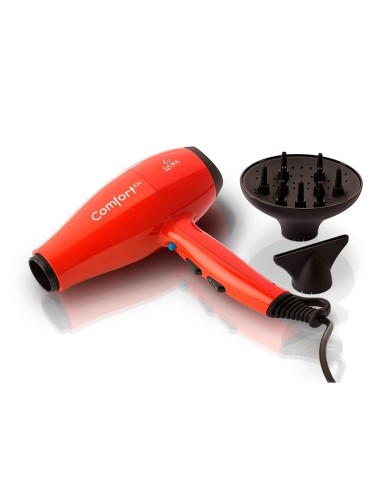 GA.MA Comfort Ion asciuga capelli 2000 W Rosso