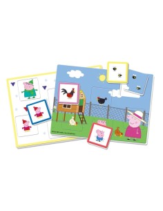 Clementoni Peppa Pig Bingo Gioco da tavolo Puzzle 2