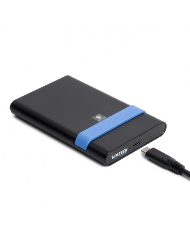 Vultech GS-15U3TC contenitore di unità di archiviazione Custodia per Disco Rigido (HDD) Nero, Blu 2.5"