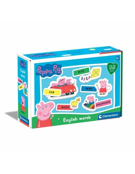 Clementoni Peppa Pig English Words Gioco da tavolo Apprendimento