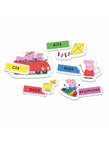 Clementoni Peppa Pig English Words Gioco da tavolo Apprendimento