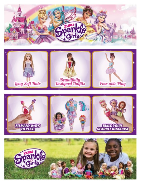 ZURU Sparkle Girlz 10006B bambola