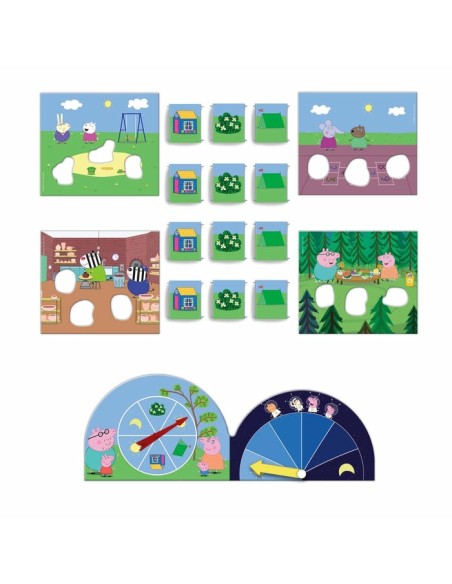Clementoni Peppa Pig Finding Peppa and Friends Gioco da tavolo Viaggio avventura