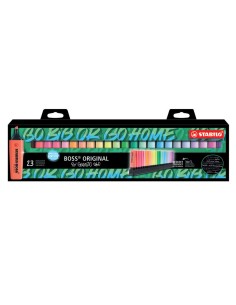 STABILO BOSS ORIGINAL evidenziatore 23 pz Punta smussata Multicolore