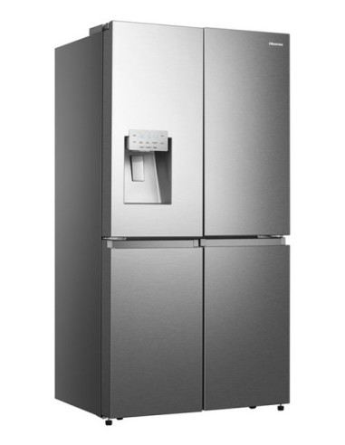 Hisense RQ760N4ASE frigorifero side-by-side Libera installazione 585 L G Argento