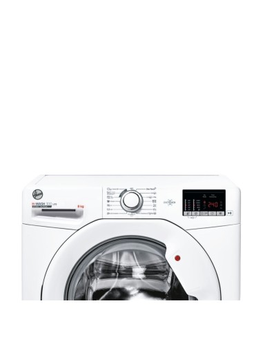 Hoover H-WASH 300 LITE H3W 482DA4-S lavatrice Caricamento frontale 8 kg 1400 Giri min Bianco