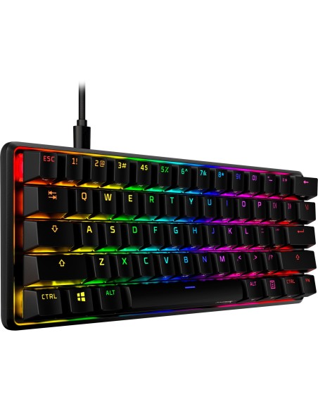 HyperX Alloy Origins 60 – Tastiera meccanica da gaming – HX Red (layout USA)