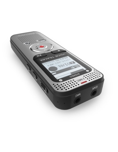 Philips Voice Tracer DVT2015 dittafono Memoria interna e scheda di memoria Argento
