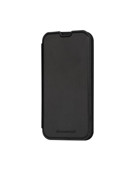 dbramante1928 Helsinki MagSafe custodia per cellulare 15,5 cm (6.1") Custodia a libro Nero, Trasparente