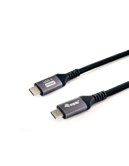 Equip 128383 cavo USB 2 m USB4 Gen 3x2 USB C Nero