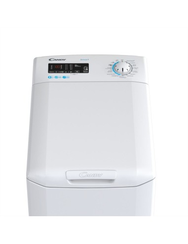 Candy Smart CST 28T1 1-11 lavatrice Caricamento dall'alto 8 kg 1200 Giri min Bianco