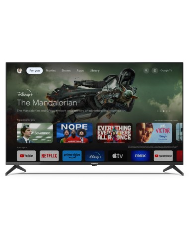 Sharp 43GL4260E TV 109,2 cm (43") 4K Ultra HD Smart TV Wi-Fi Nero