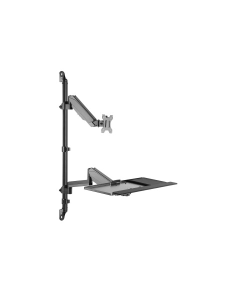 Equip 650170 base e supporto per PC workstation All-in-One 8 kg Nero 43,2 cm (17") 81,3 cm (32")