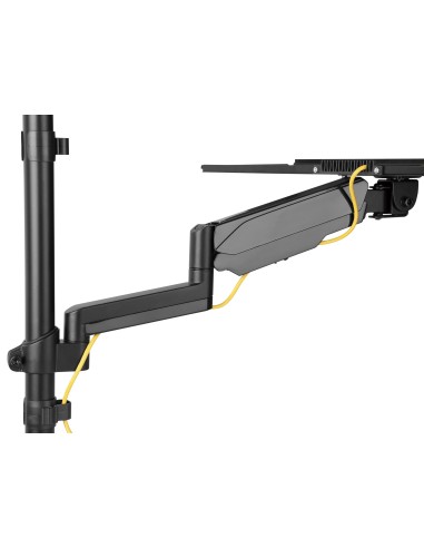 Equip 650170 base e supporto per PC workstation All-in-One 8 kg Nero 43,2 cm (17") 81,3 cm (32")