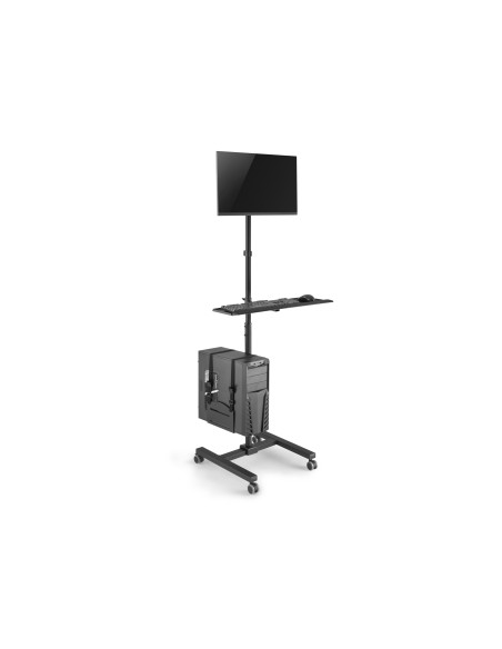 Equip 650171 carrello e supporto multimediale Nero PC Carrello multimediale