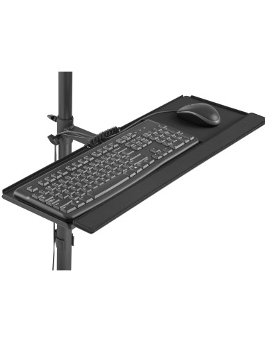 Equip 650171 carrello e supporto multimediale Nero PC Carrello multimediale