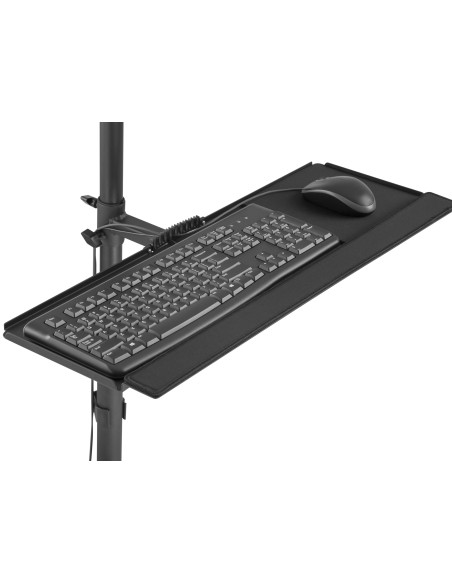 Equip 650171 carrello e supporto multimediale Nero PC Carrello multimediale