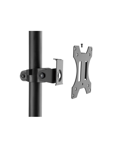 Equip 650171 carrello e supporto multimediale Nero PC Carrello multimediale