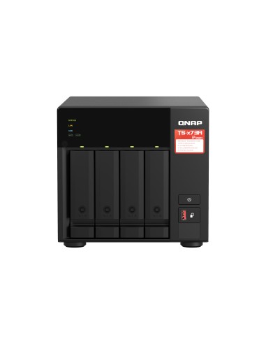 QNAP TS-473A + QSW-1105-5T Bundle Pack NAS Tower Collegamento ethernet LAN Nero V1500B