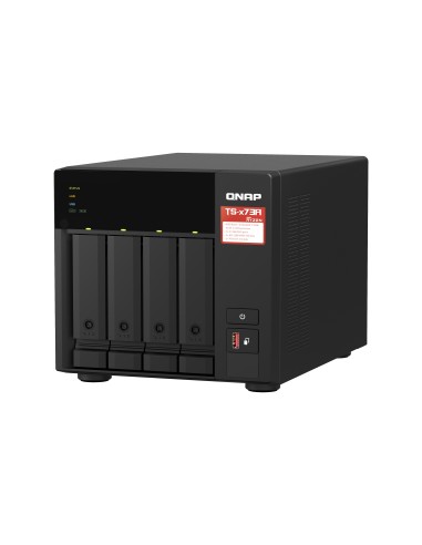 QNAP TS-473A + QSW-1105-5T Bundle Pack NAS Tower Collegamento ethernet LAN Nero V1500B