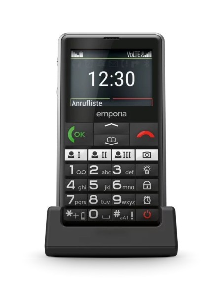 Emporia PURE-LTE 5,87 cm (2.31") 107 g Nero Telefono per anziani