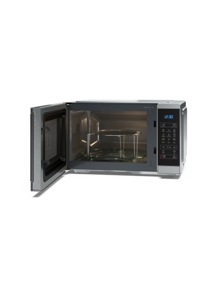 Sharp YC-MG252AE-S forno a microonde Superficie piana Microonde con grill 25 L 900 W Nero, Argento