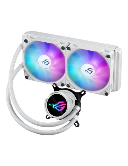 ASUS ROG Strix LC III 240 ARGB White Edition Processore Kit di raffreddamento a liquido 12 cm Bianco