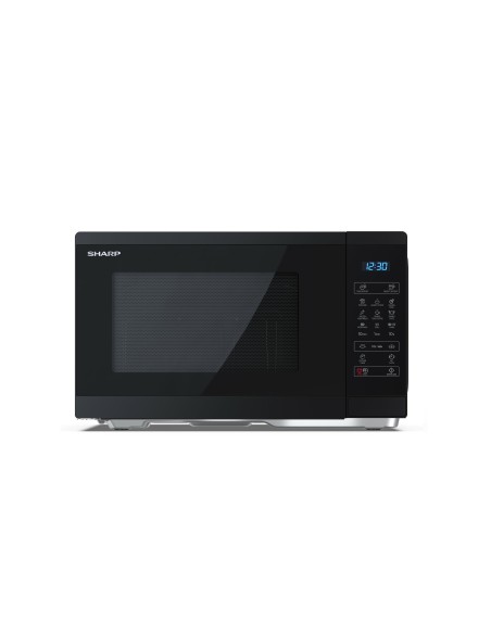 Sharp YC-MG252AE-B forno a microonde Superficie piana Microonde con grill 25 L 900 W Nero
