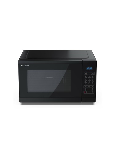 Sharp YC-MG252AE-B forno a microonde Superficie piana Microonde con grill 25 L 900 W Nero