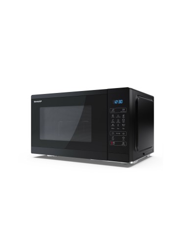 Sharp YC-MG252AE-B forno a microonde Superficie piana Microonde con grill 25 L 900 W Nero