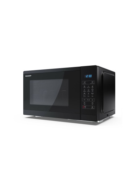 Sharp YC-MG252AE-B forno a microonde Superficie piana Microonde con grill 25 L 900 W Nero